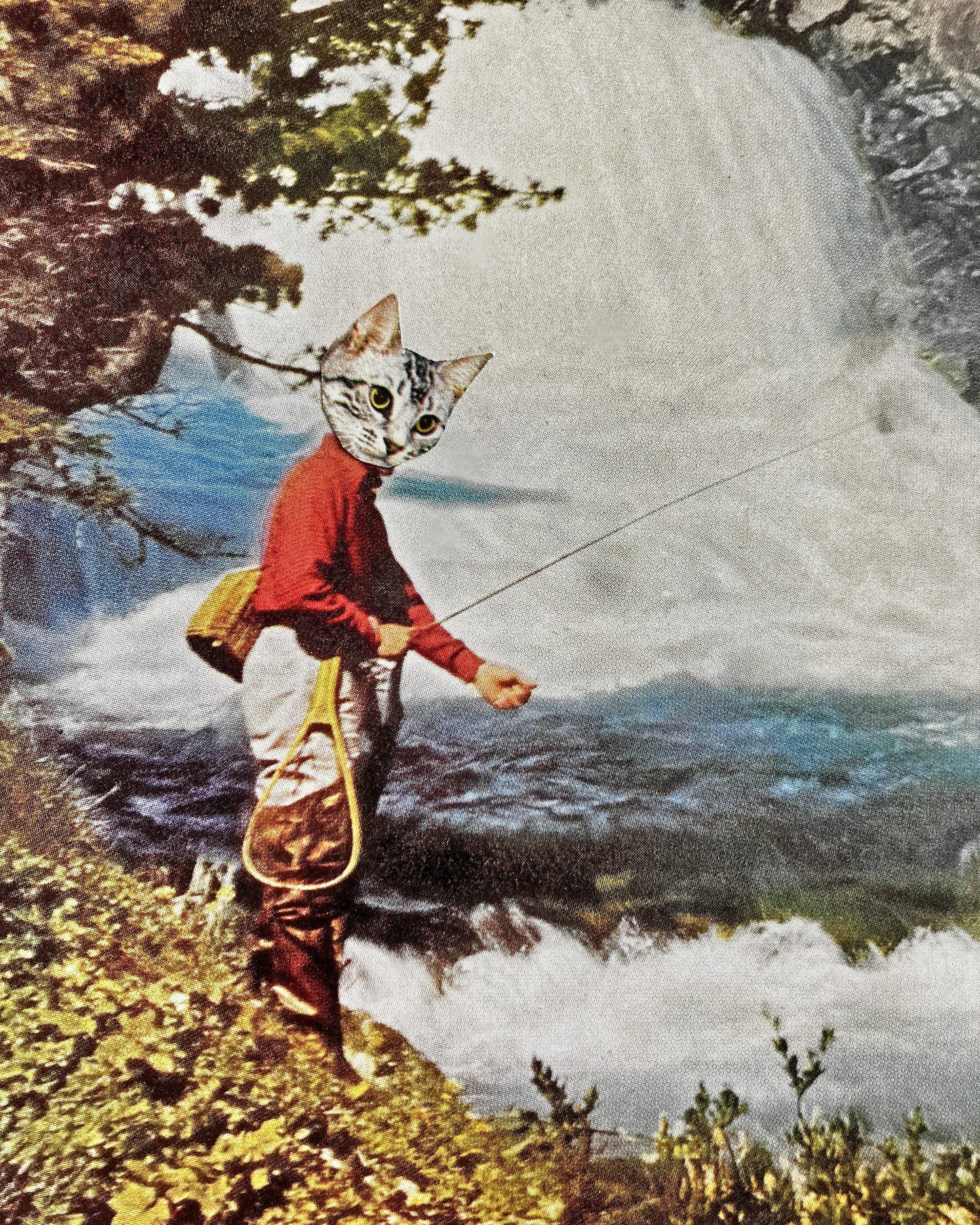 "Gone Fishing" Art Print