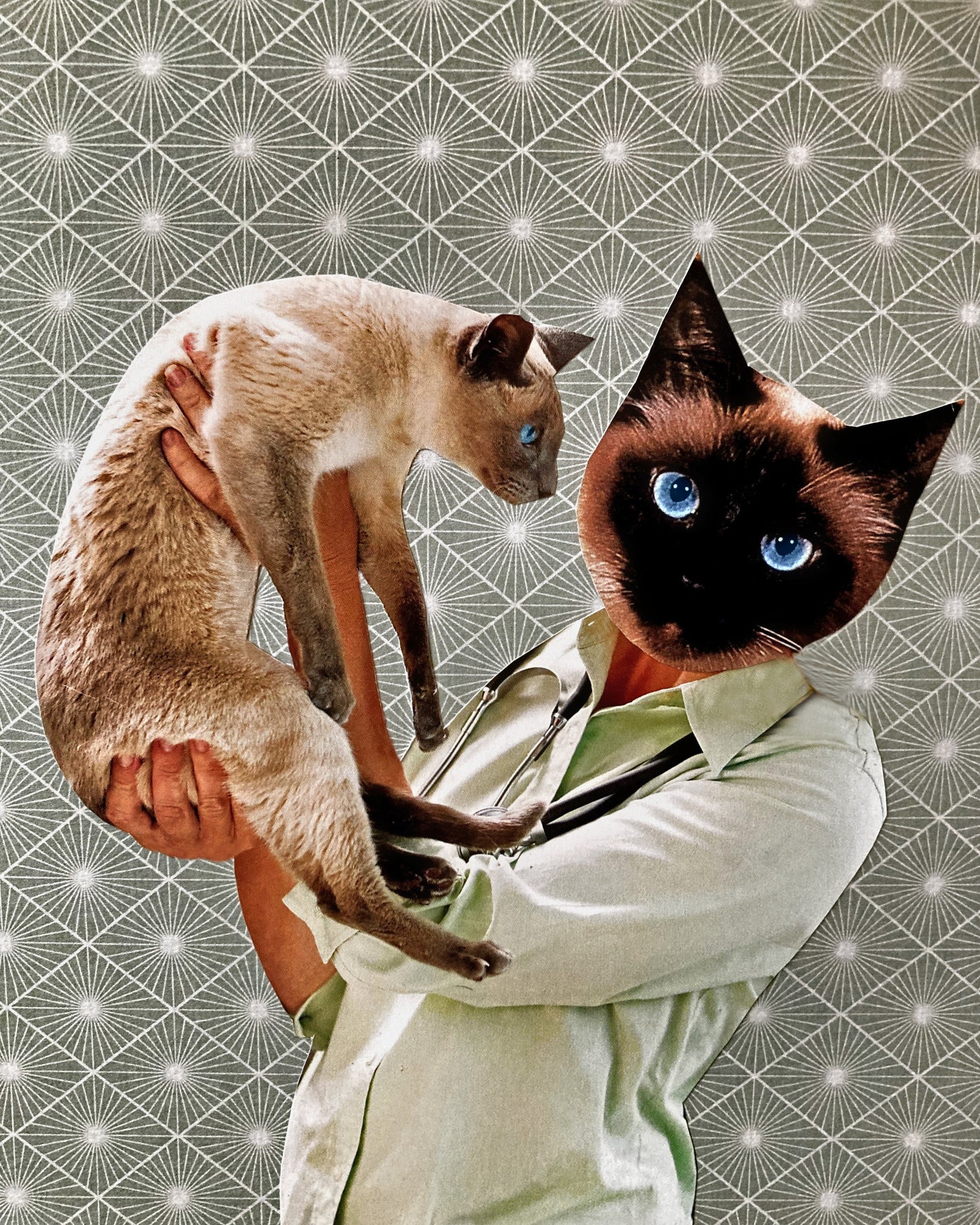 "We are Siamese, If You Please" Art Print