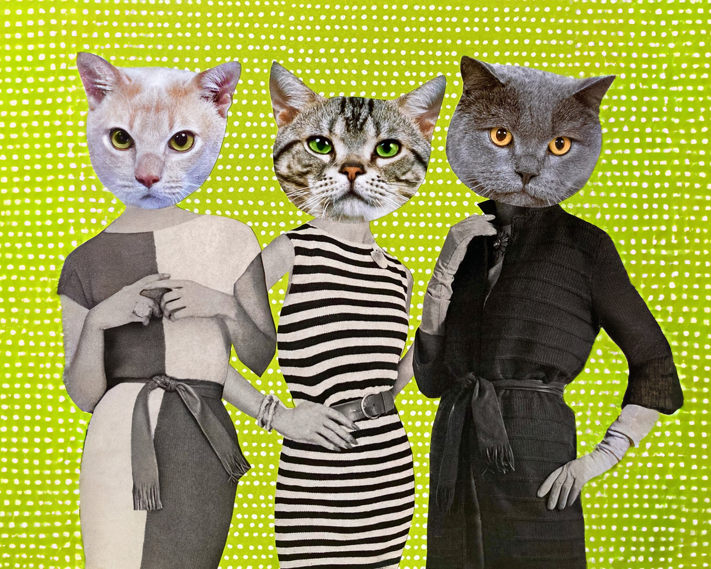 "1970s Foxy Ladies" Art Print