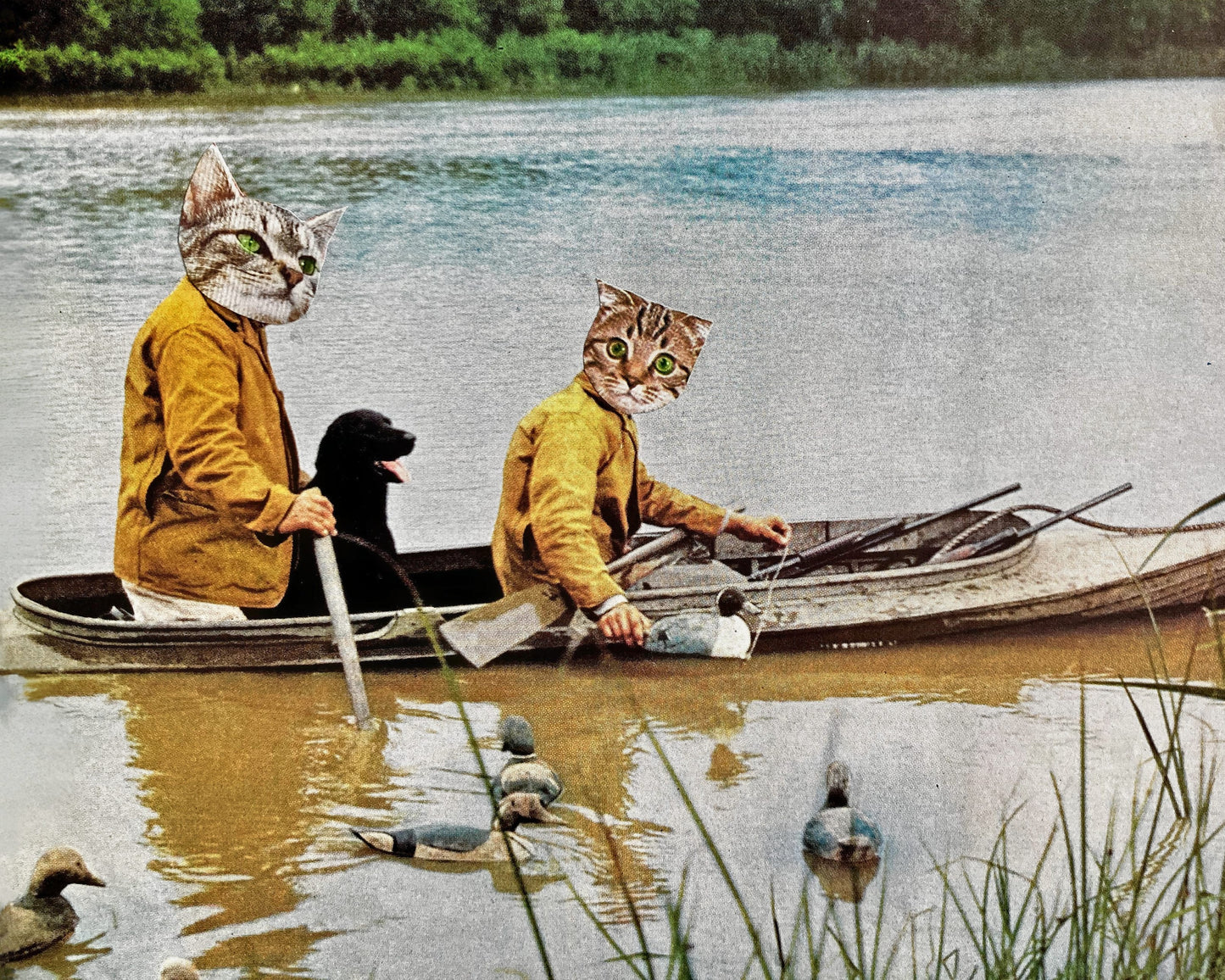 "Duck Hunting Day" Art Print