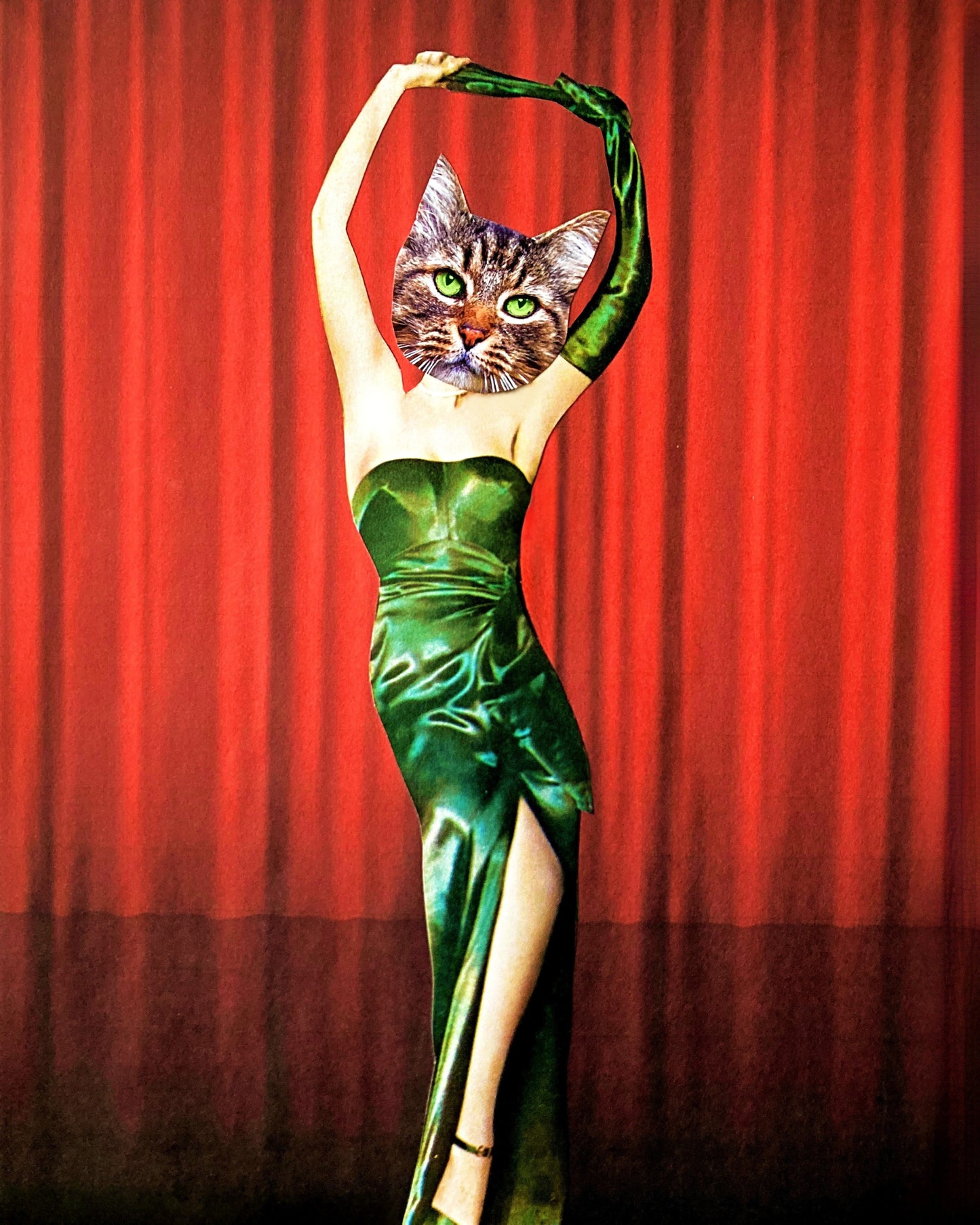 "Glamorpuss" Art Print