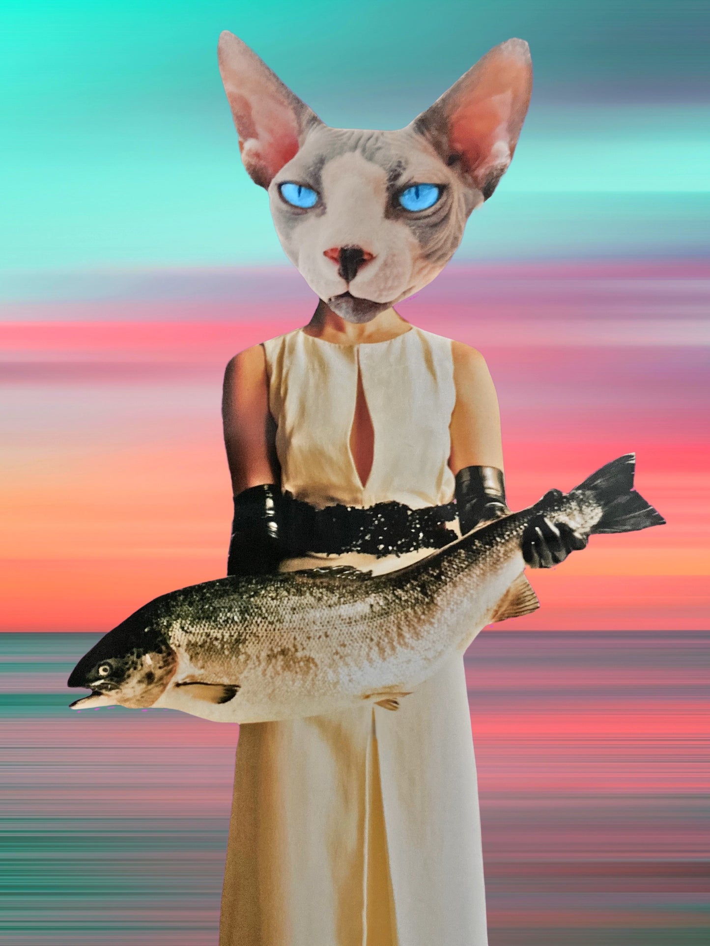 "Would You Like Some Fish?" Art Print