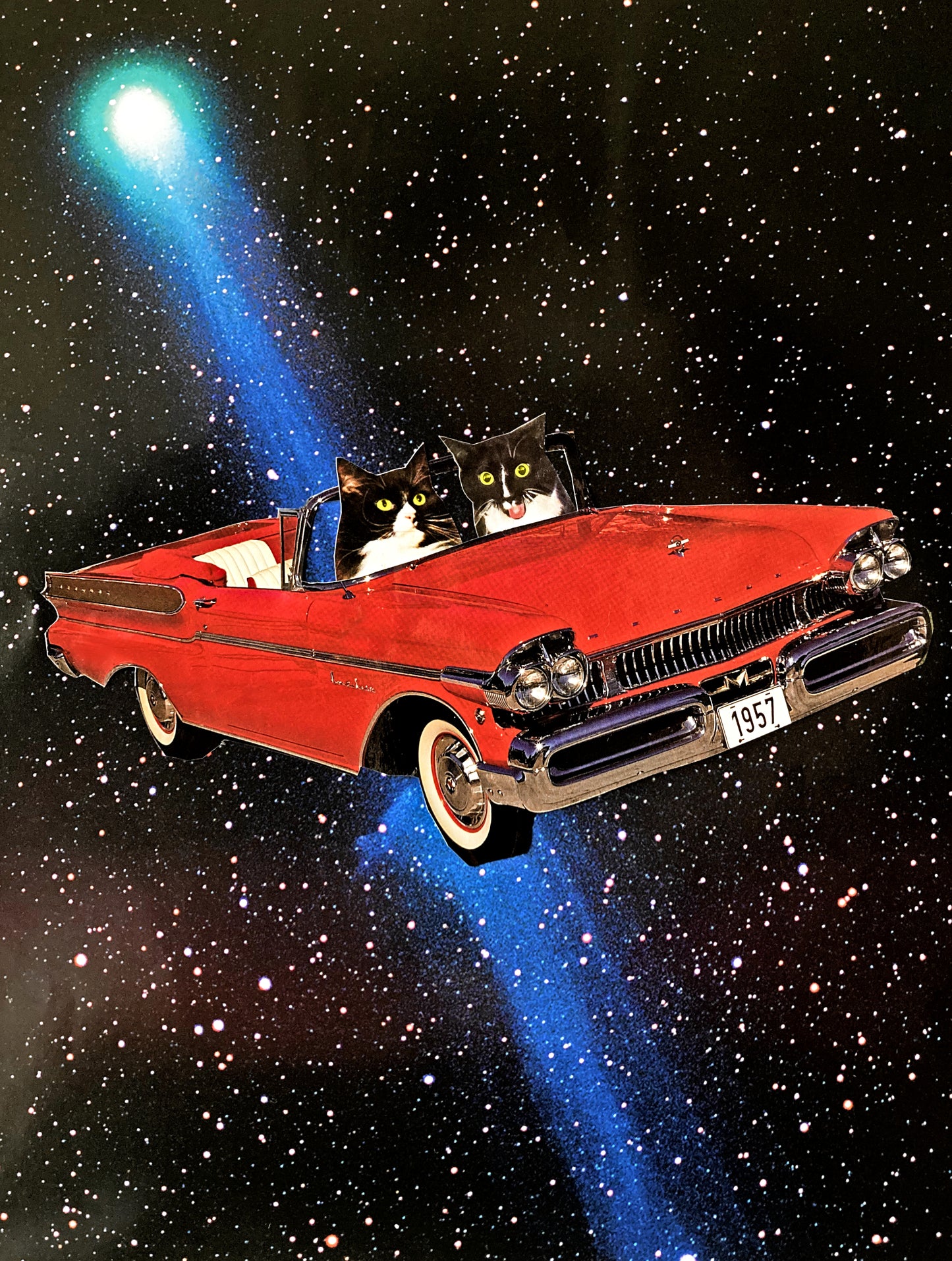 "Cruising in My Chevy" Art Print