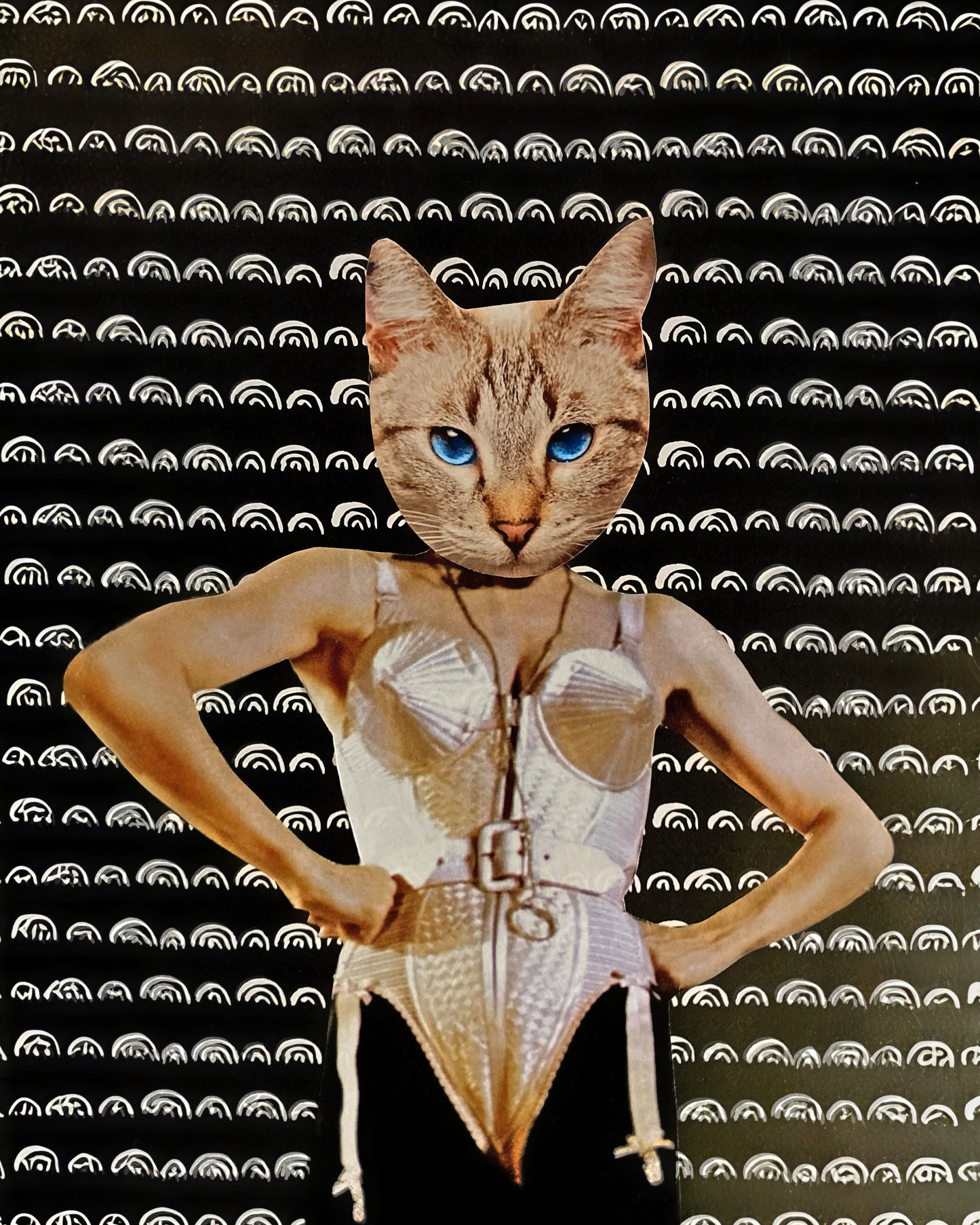 "Madonna in her Cone Bra Phase" Art Print