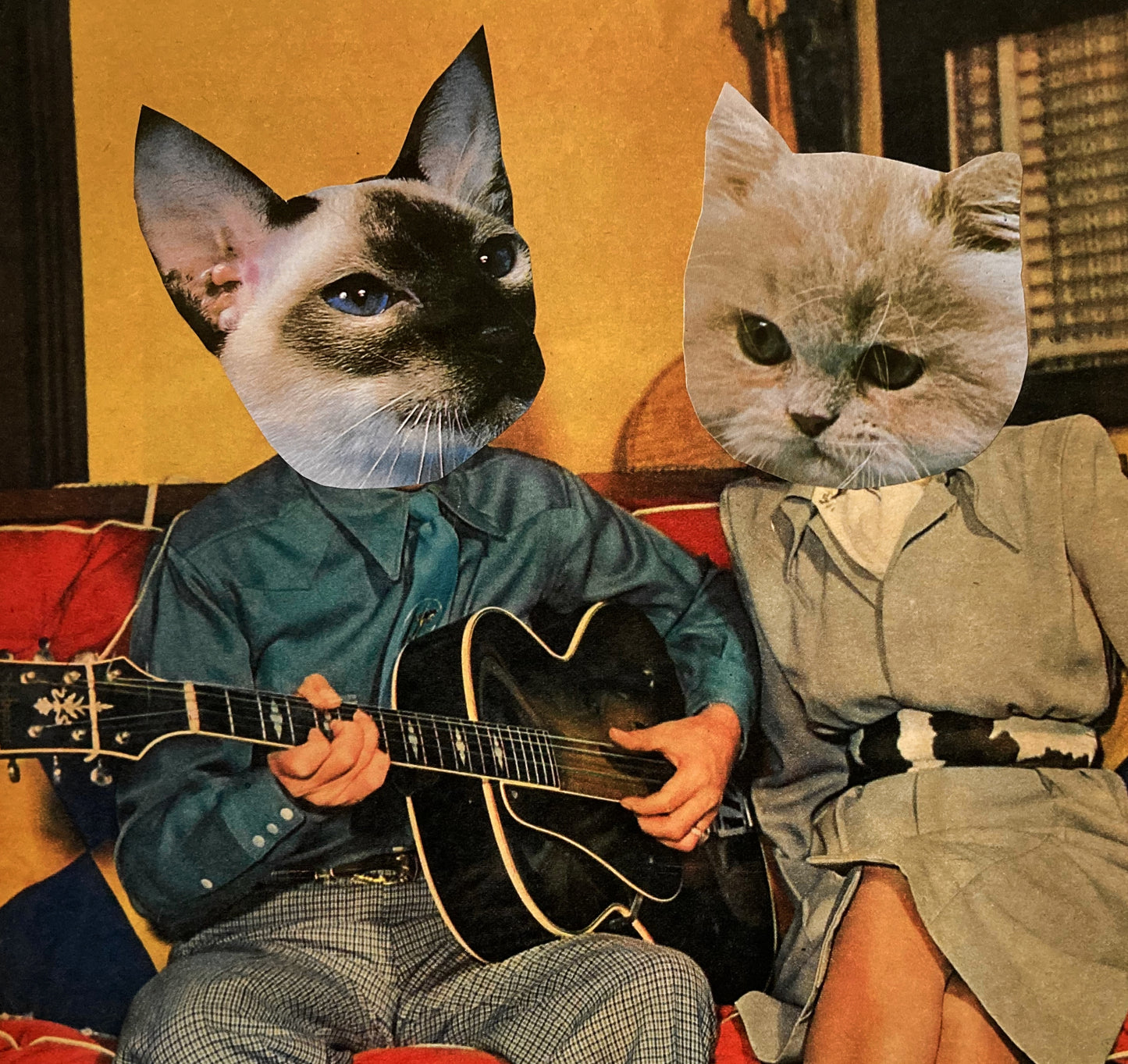 "May I Play You a Song?" Art Print