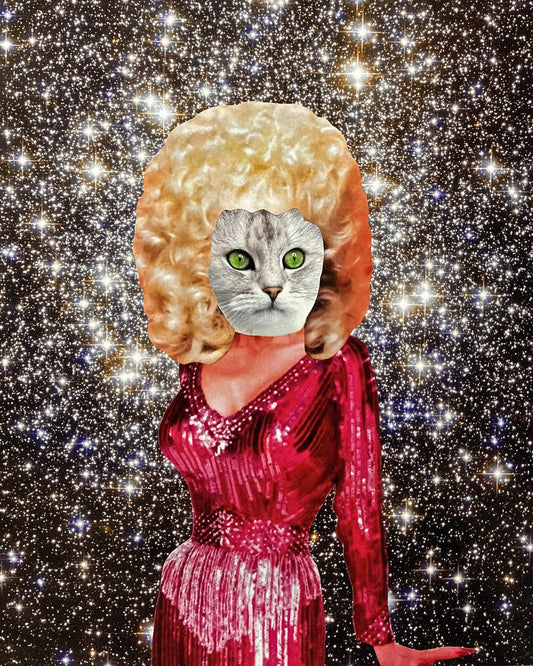 "Miss Dolly Pawton, Y'all" Art Print
