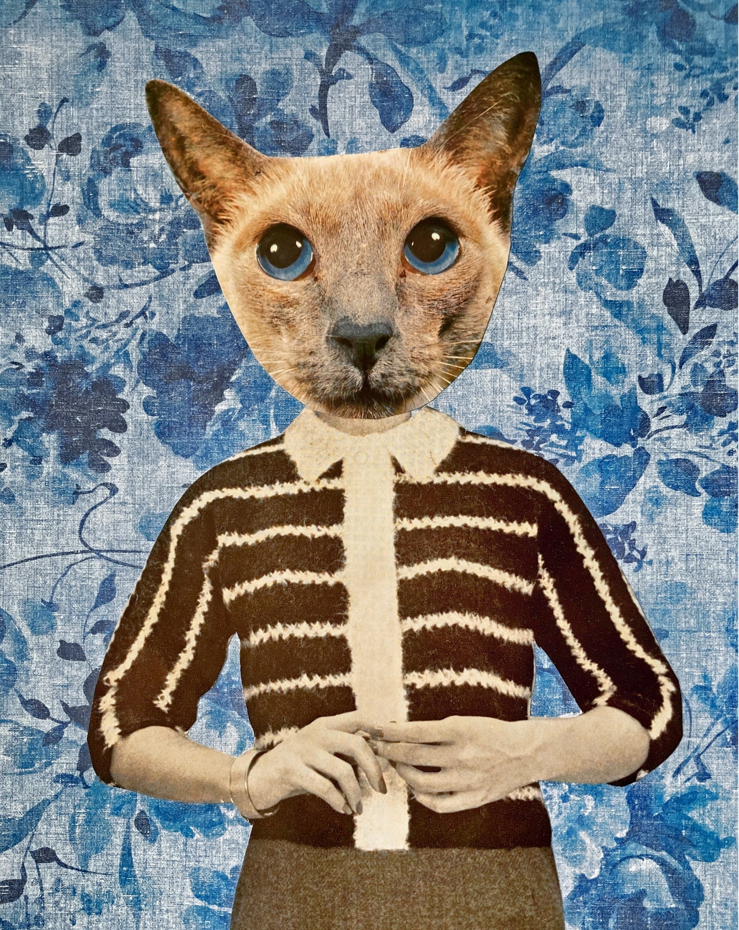 "Ol' Blue Eyes" Art Print