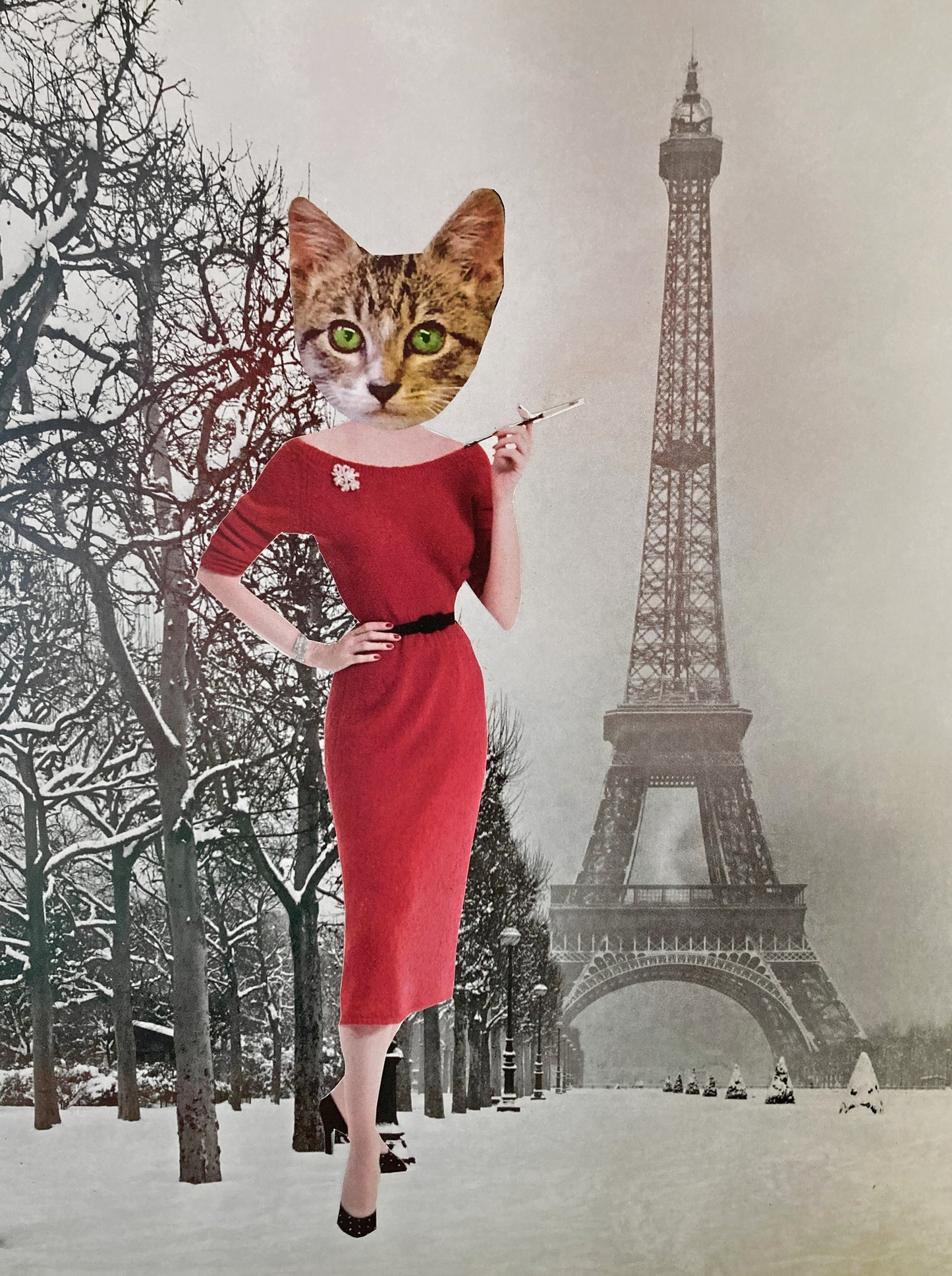 "Pretty in Paris" Art Print