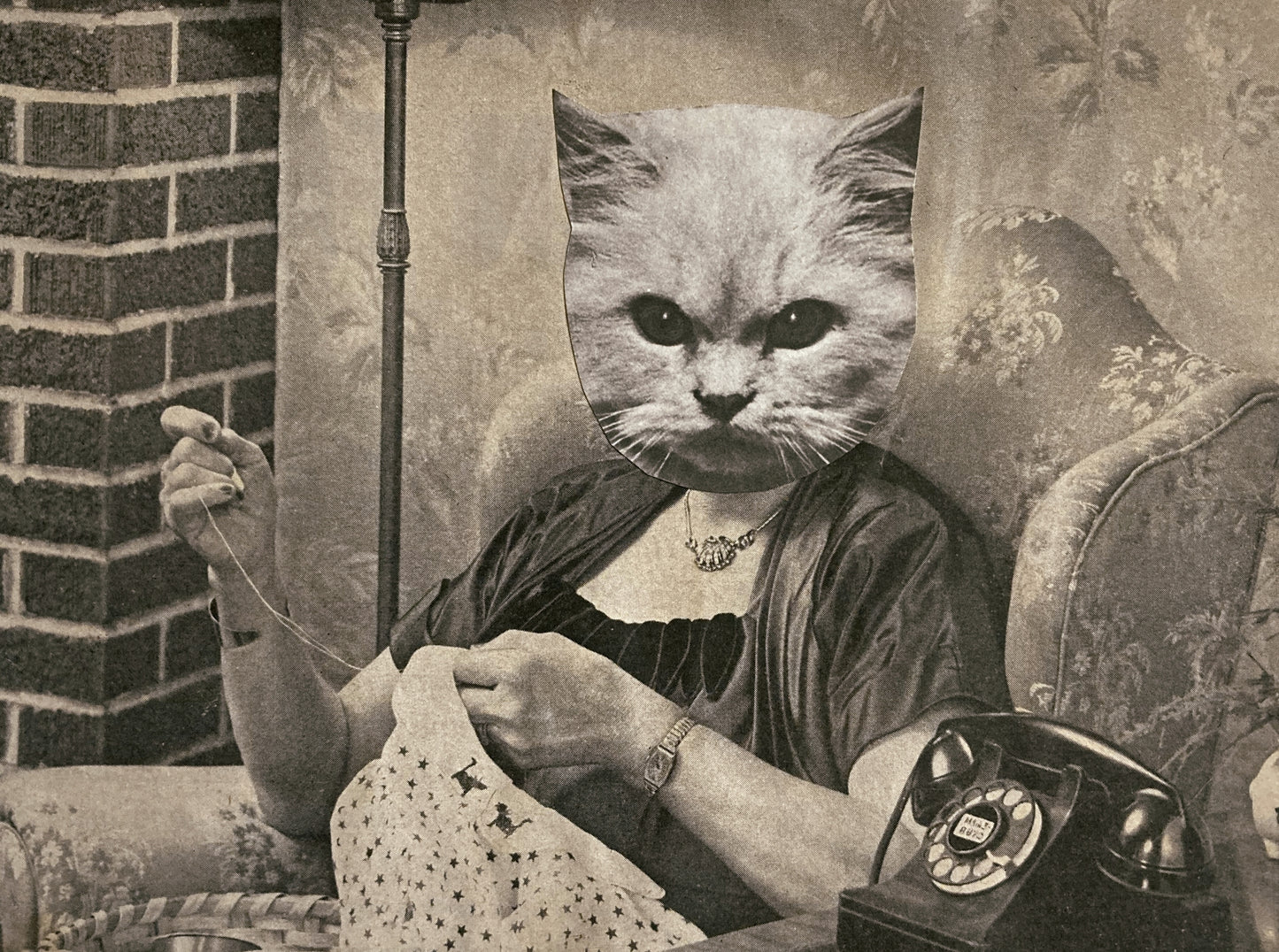 "Granny is Kind Of Scary" Art Print