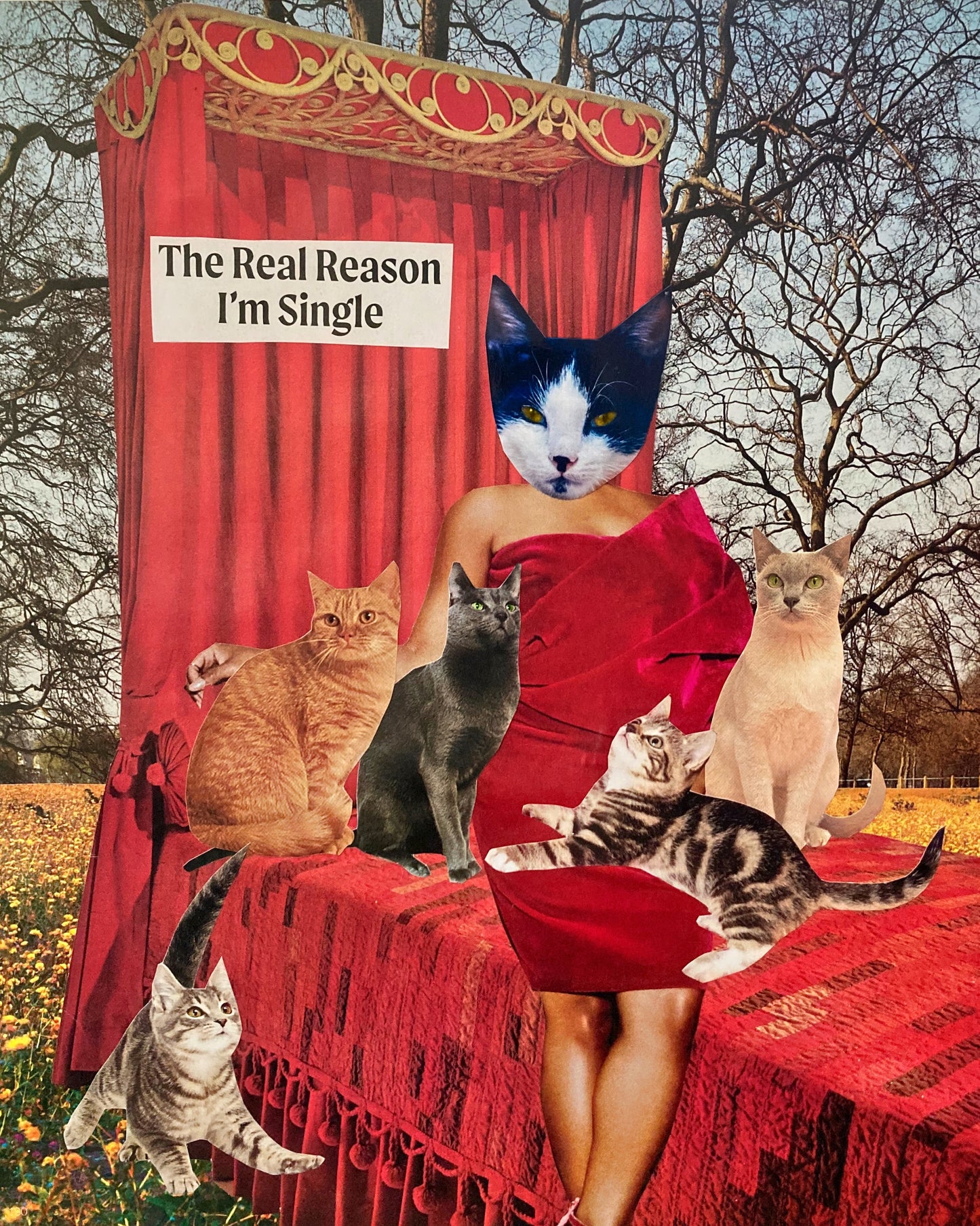 "Single and Sassy" Art Print