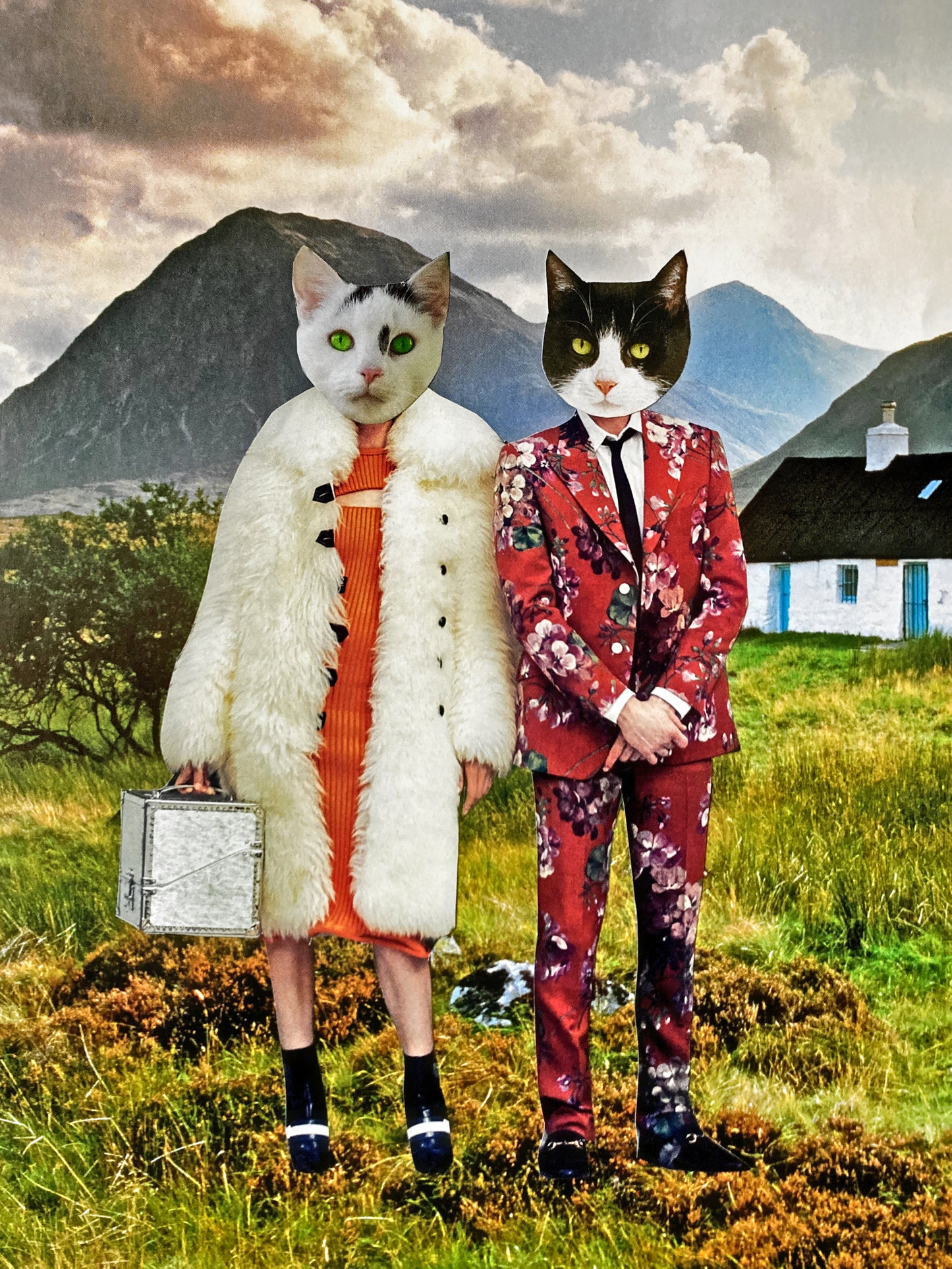 "Wes Anderson Vibes" Art Print