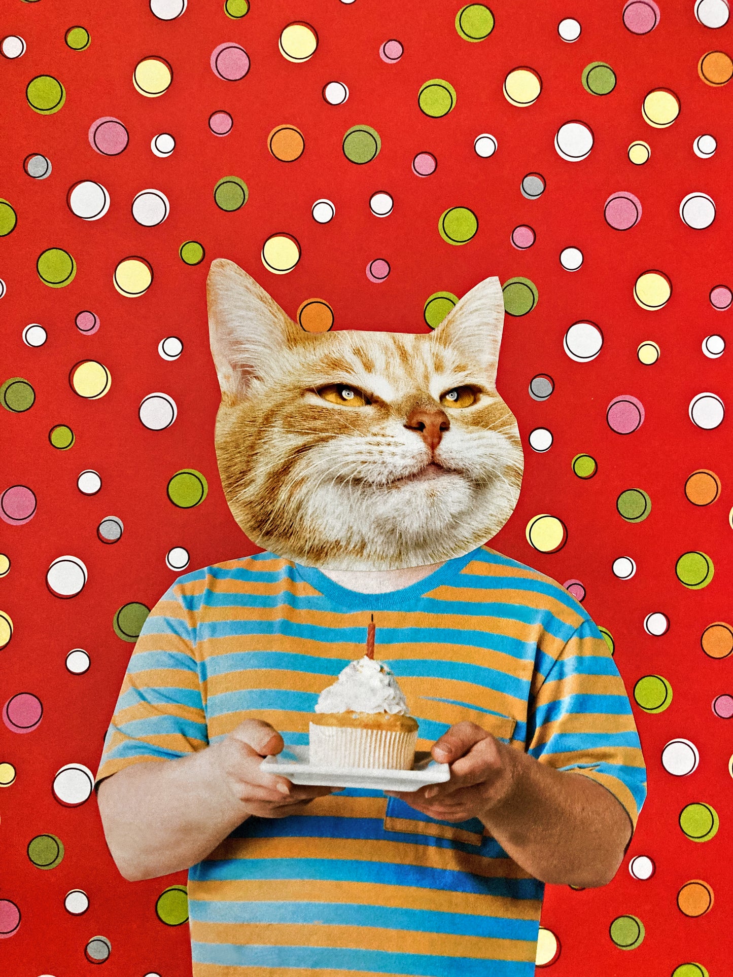 "Charlie and His Cupcake" Art Print