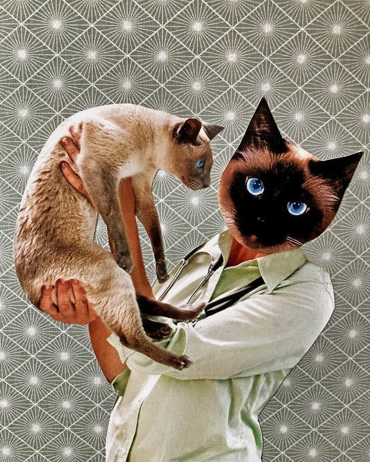 "We are Siamese, If You Please" Art Print