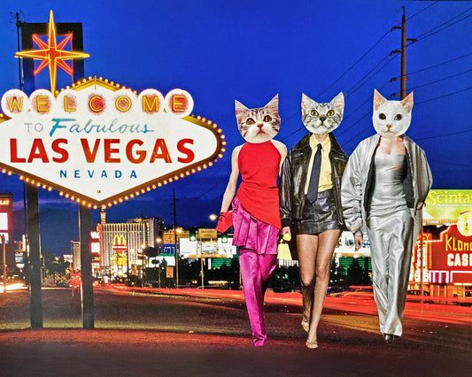 "Girls' Night in Vegas" Art Print