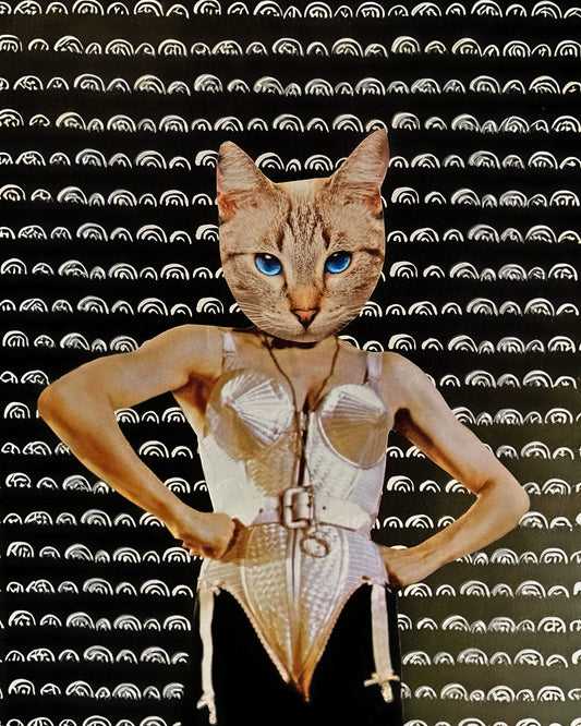 "Madonna in her Cone Bra Phase" Art Print