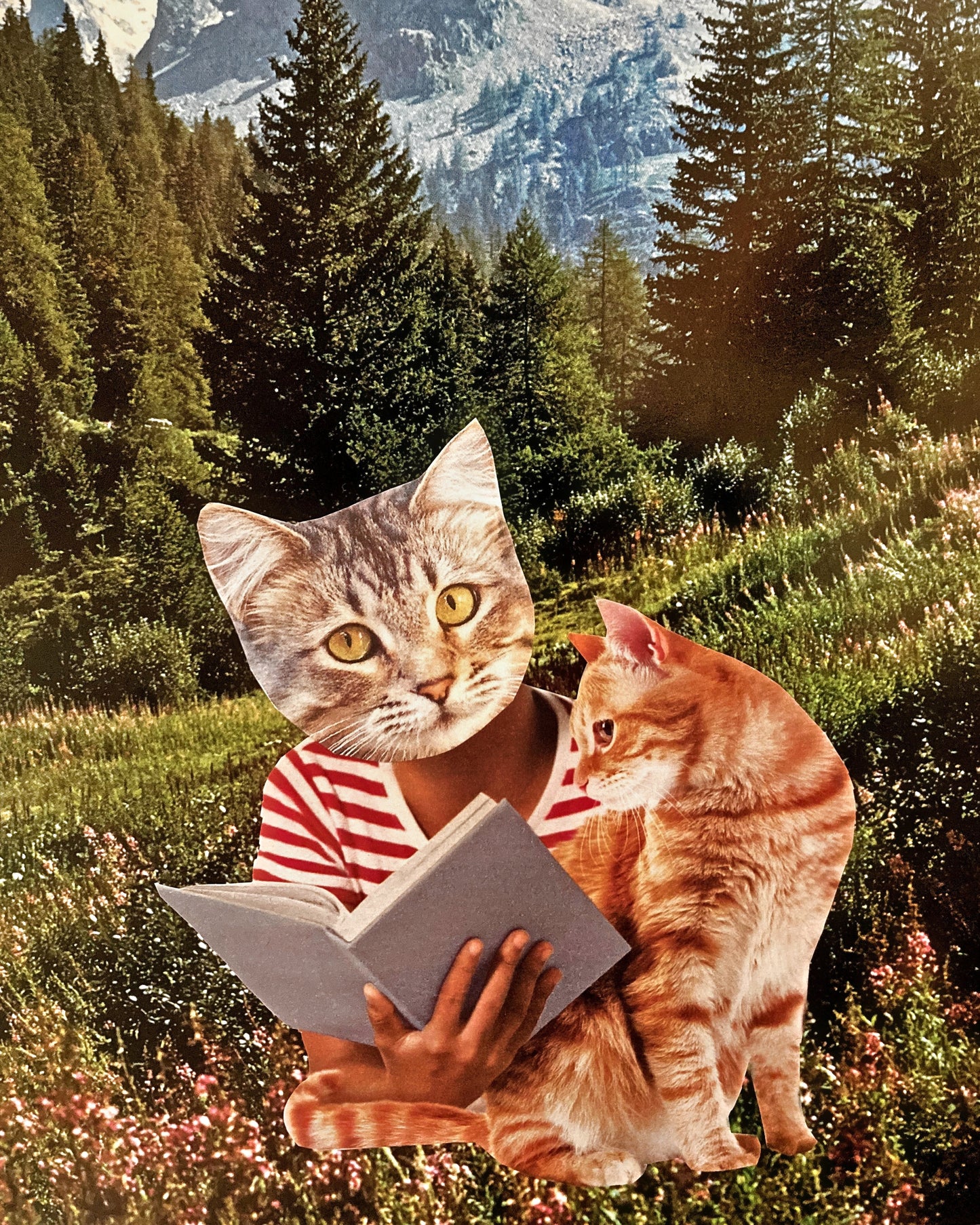 "Read to Me, Mommy" Art Print