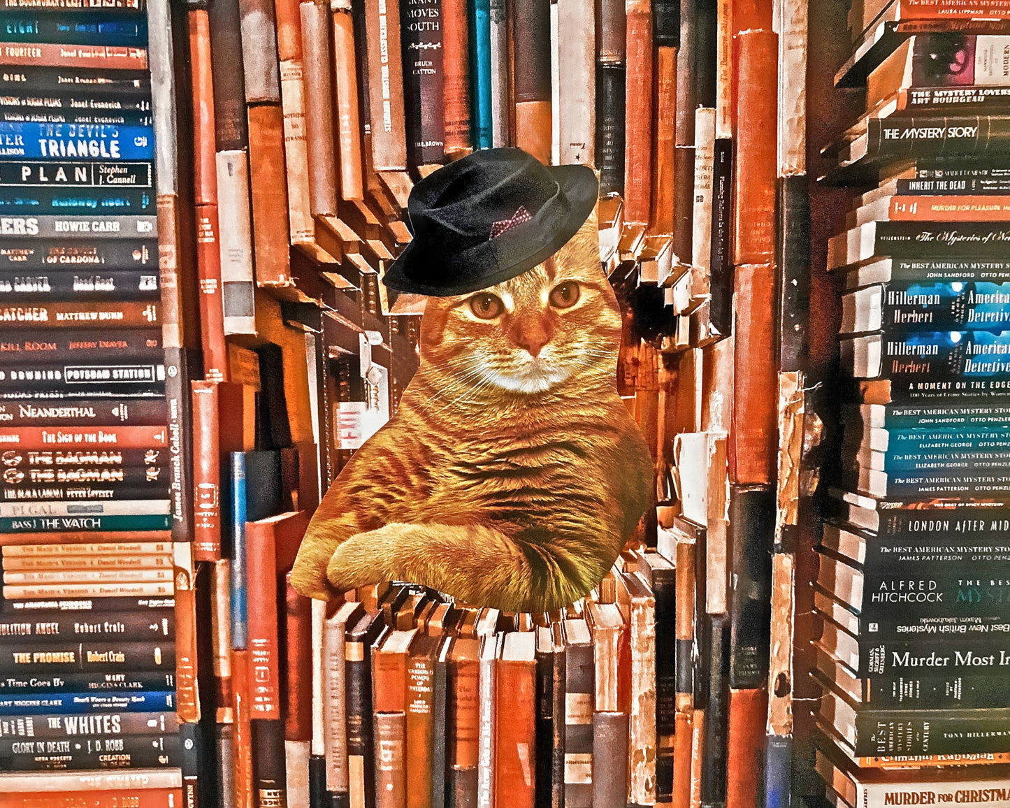 "Stan the Bookstore Man" Art Print